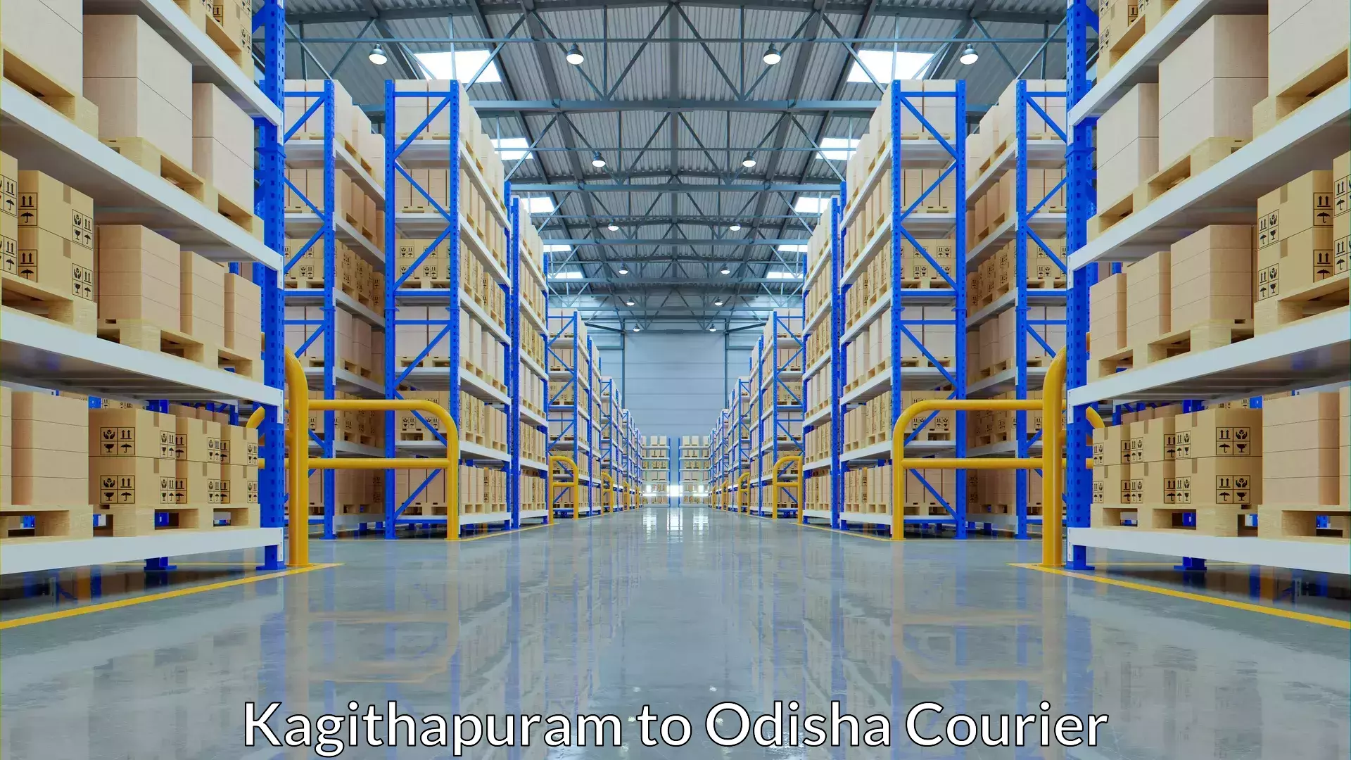 Dynamic courier operations Kagithapuram to Paralakhemundi