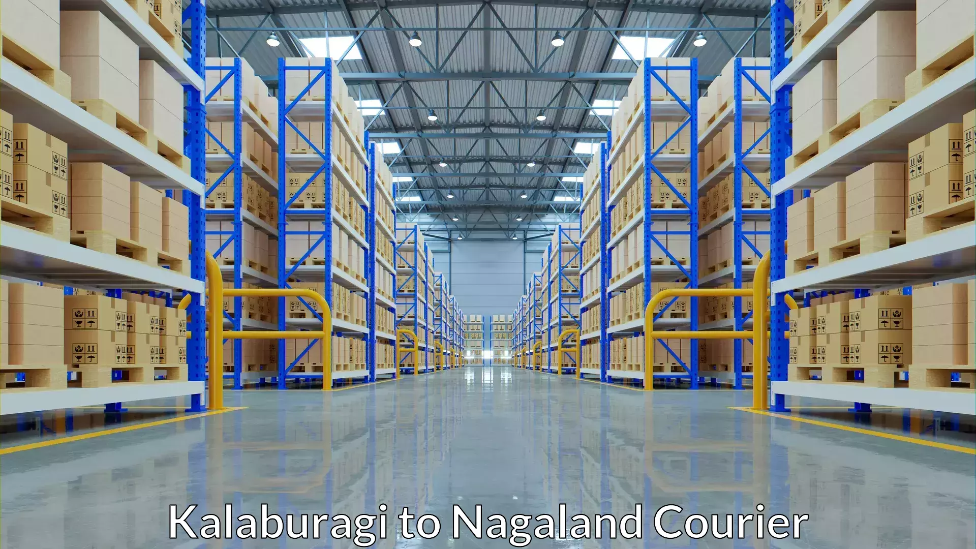 Courier service innovation Kalaburagi to Nagaland