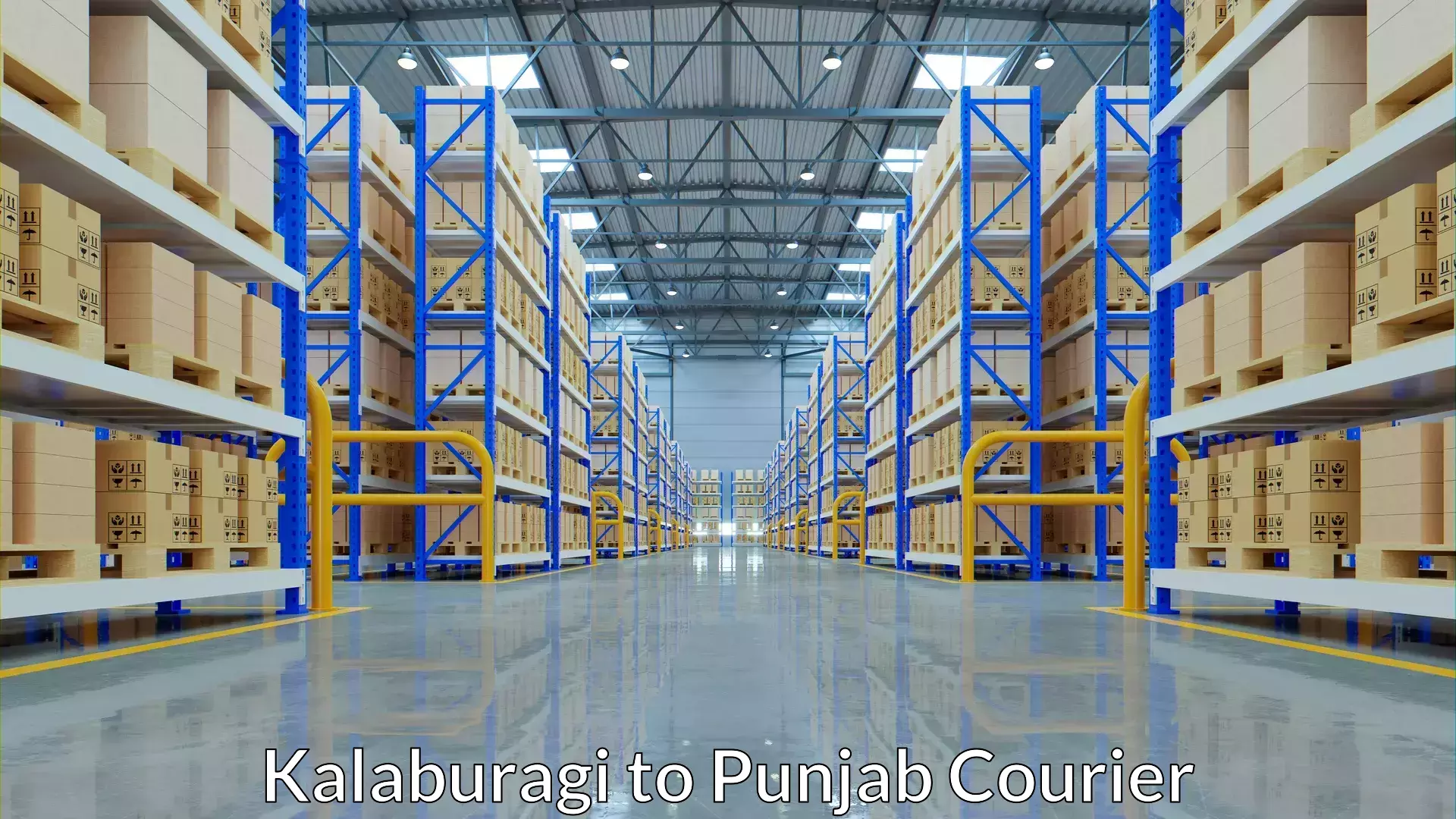 Custom shipping services Kalaburagi to Punjab