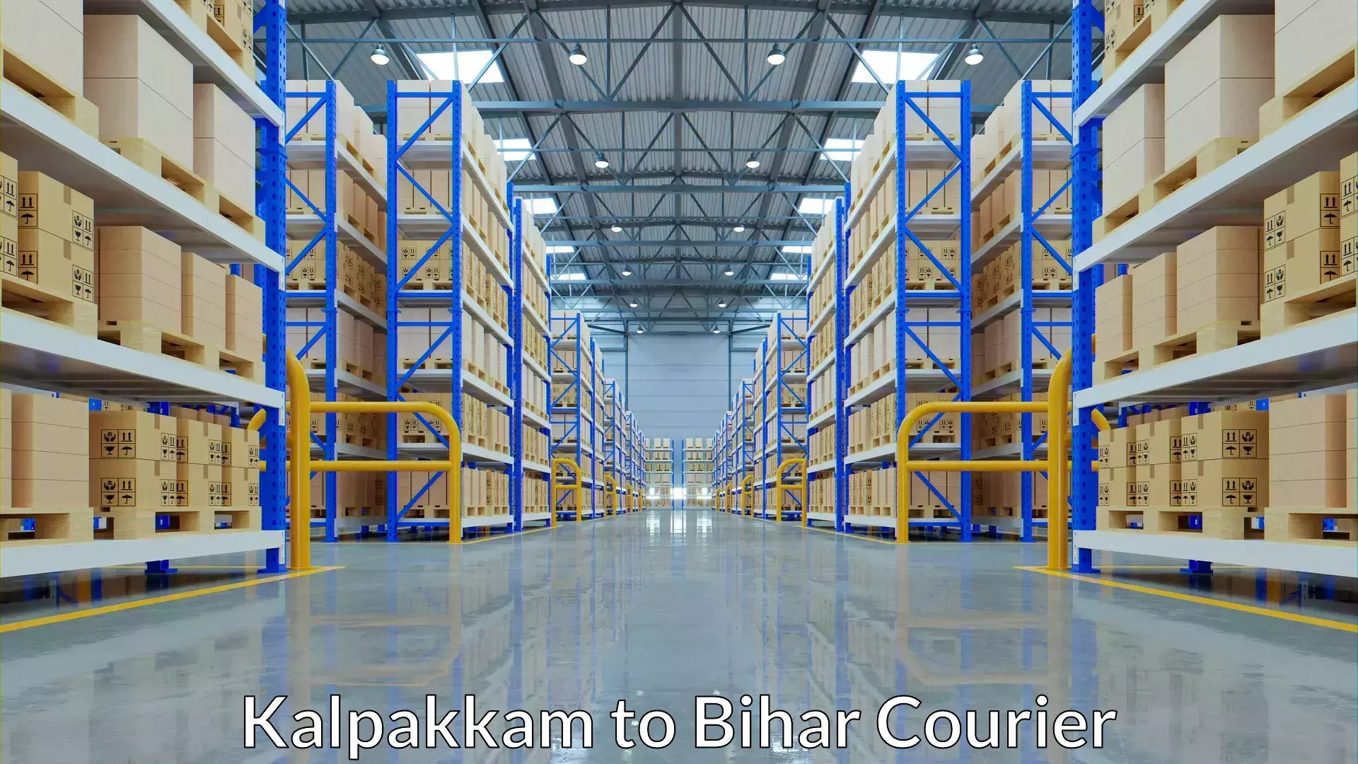 Full-service courier options Kalpakkam to Vaishali