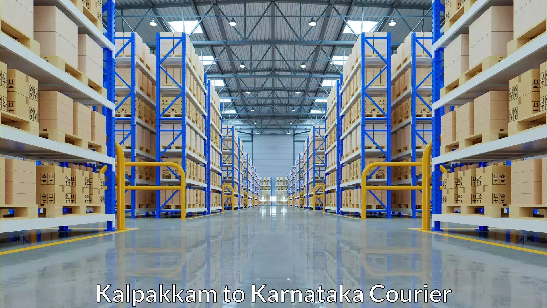 Long distance courier Kalpakkam to Nelamangala