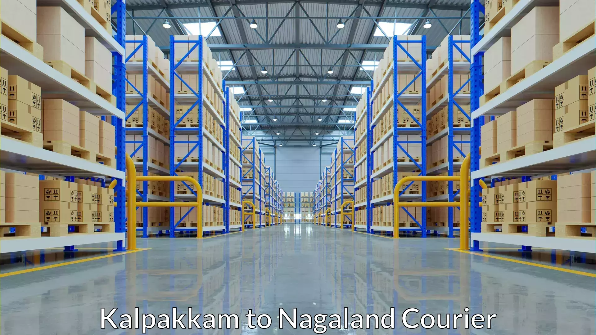 Cost-effective courier options Kalpakkam to Wokha