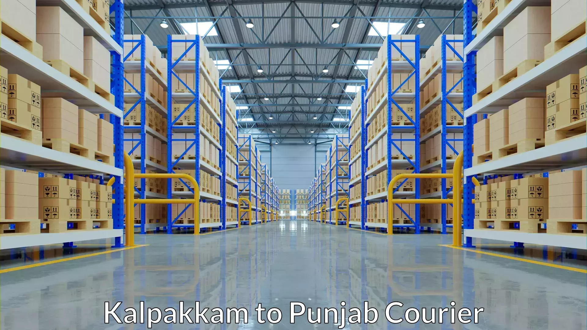 High value parcel delivery Kalpakkam to Nabha