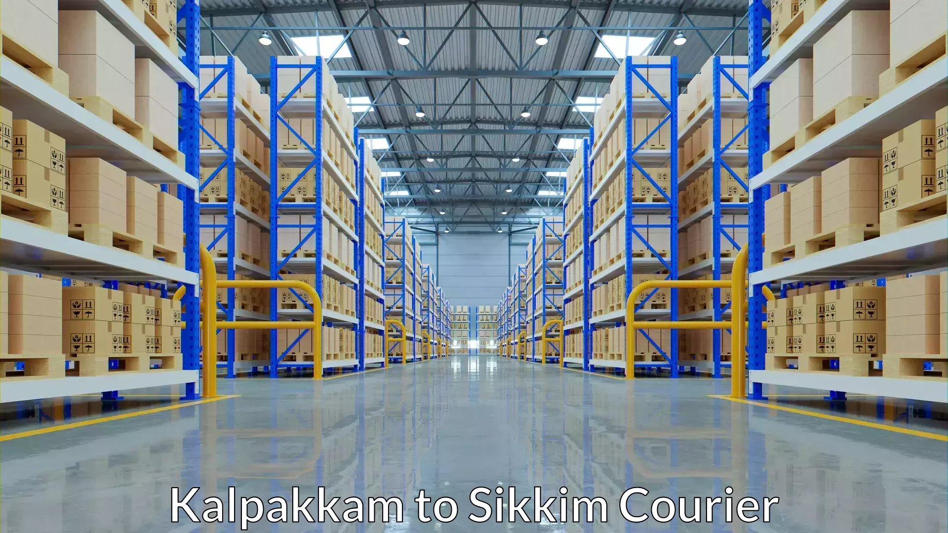 Custom courier strategies Kalpakkam to North Sikkim