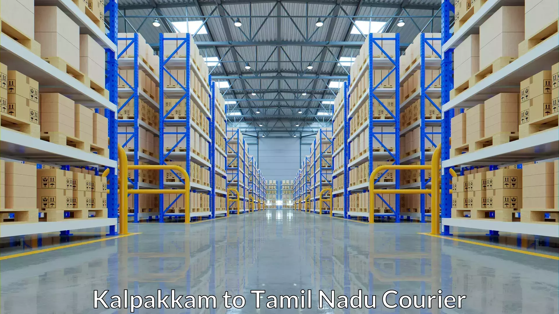 Easy access courier services Kalpakkam to Cumbum