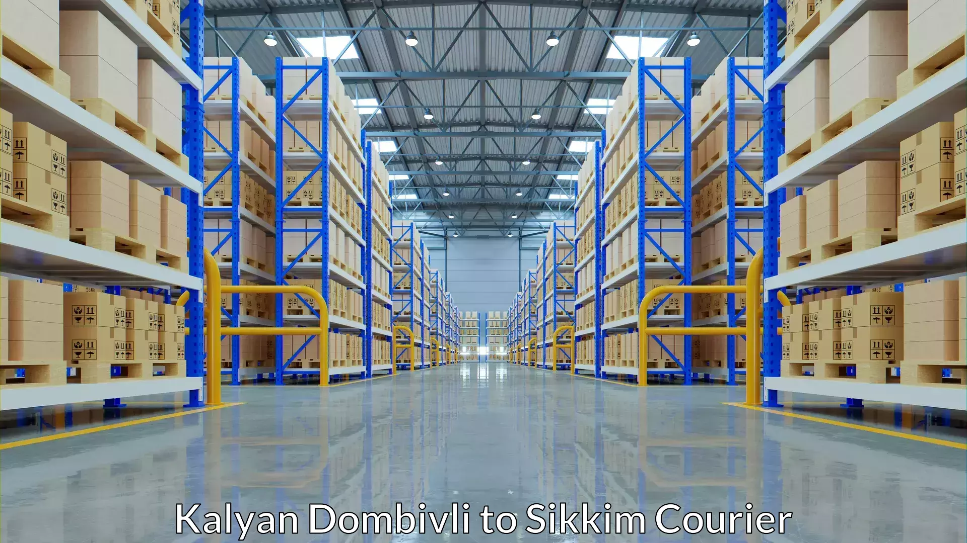 Affordable logistics services Kalyan Dombivli to Geyzing