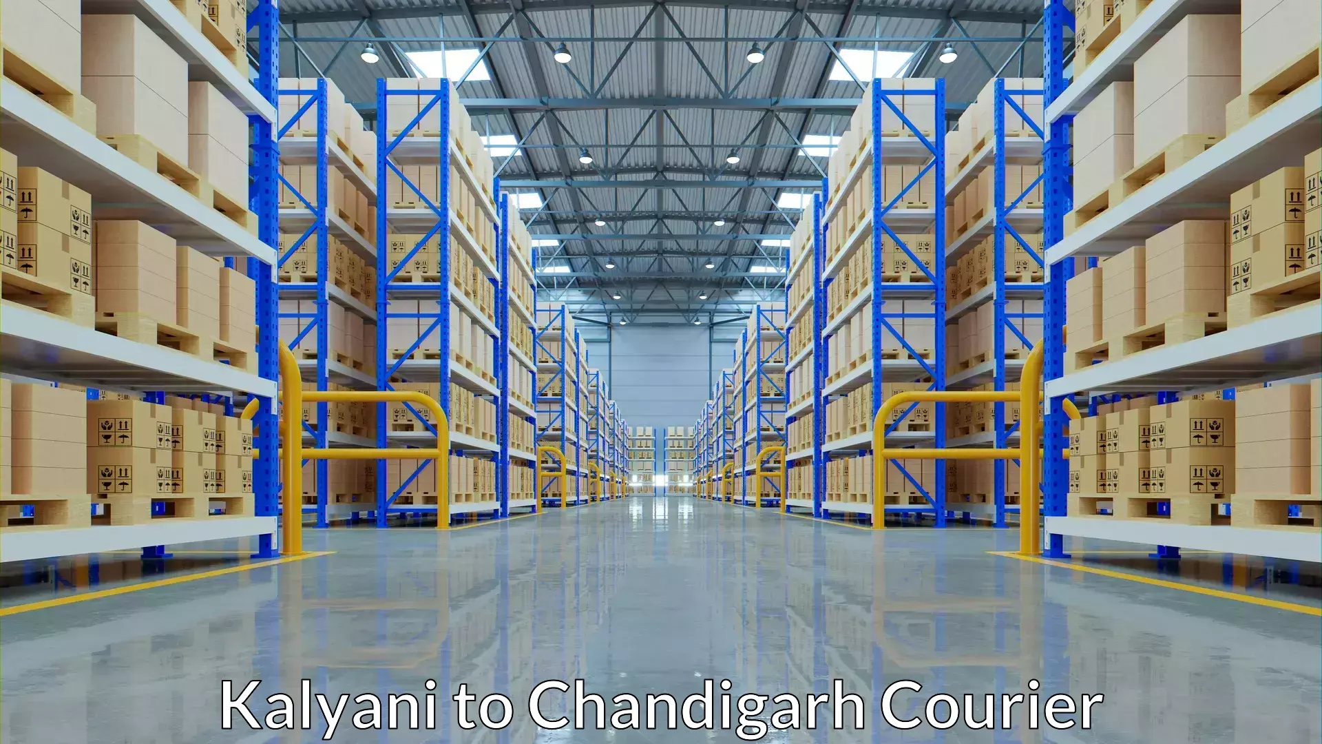 Discount courier rates Kalyani to Panjab University Chandigarh