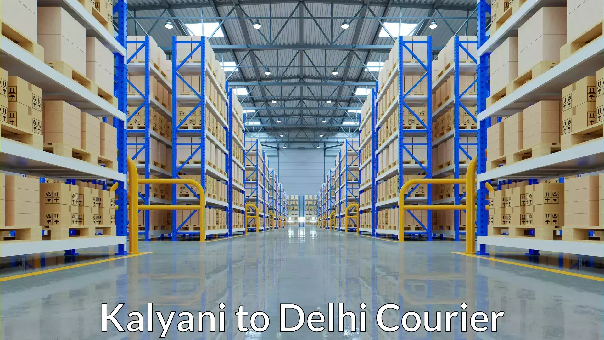 Express package handling Kalyani to Ashok Vihar