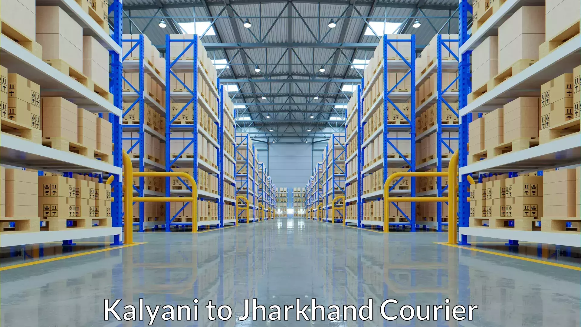 Easy return solutions Kalyani to Bishrampur Palamu