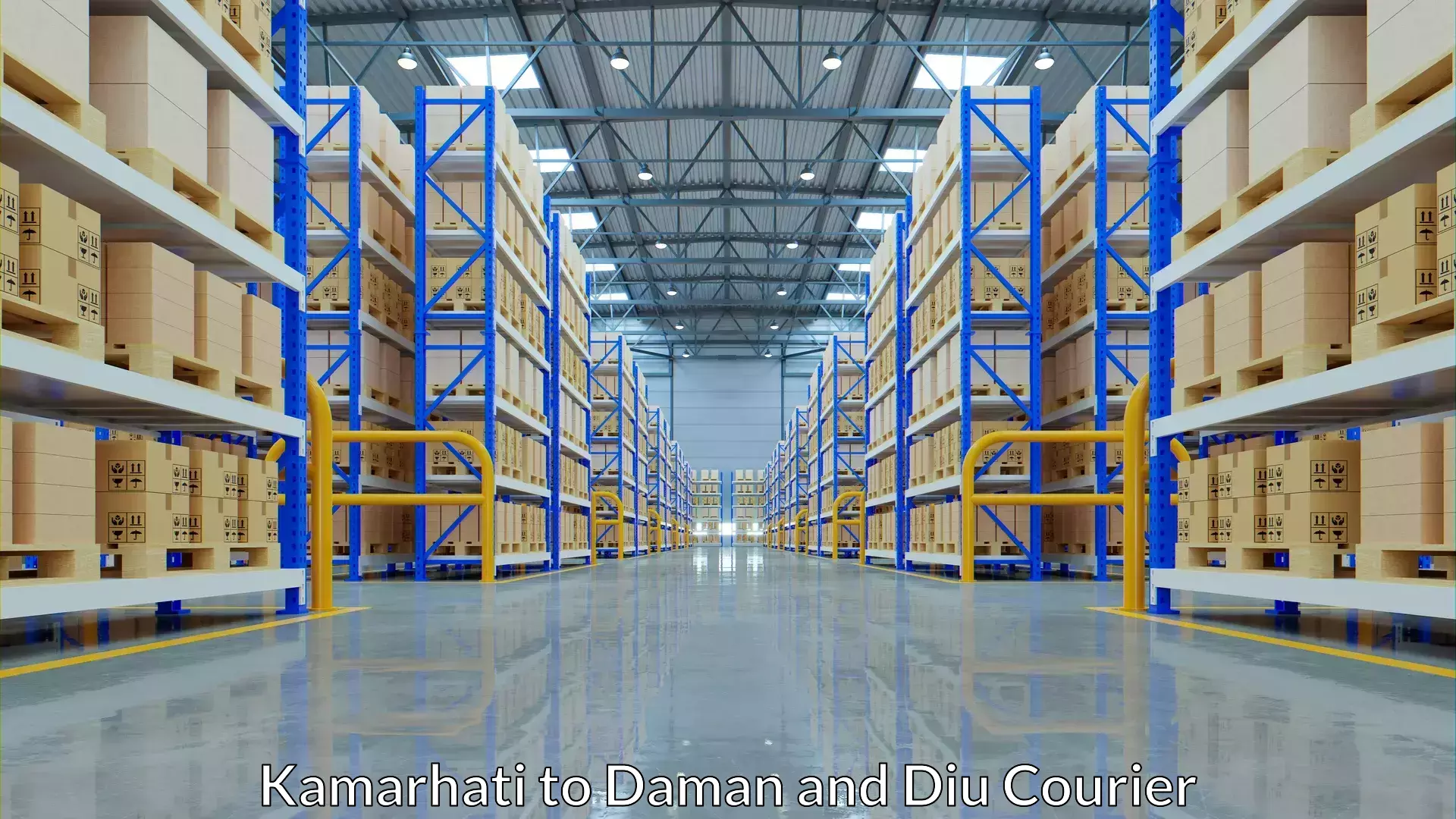 Reliable logistics providers Kamarhati to Daman