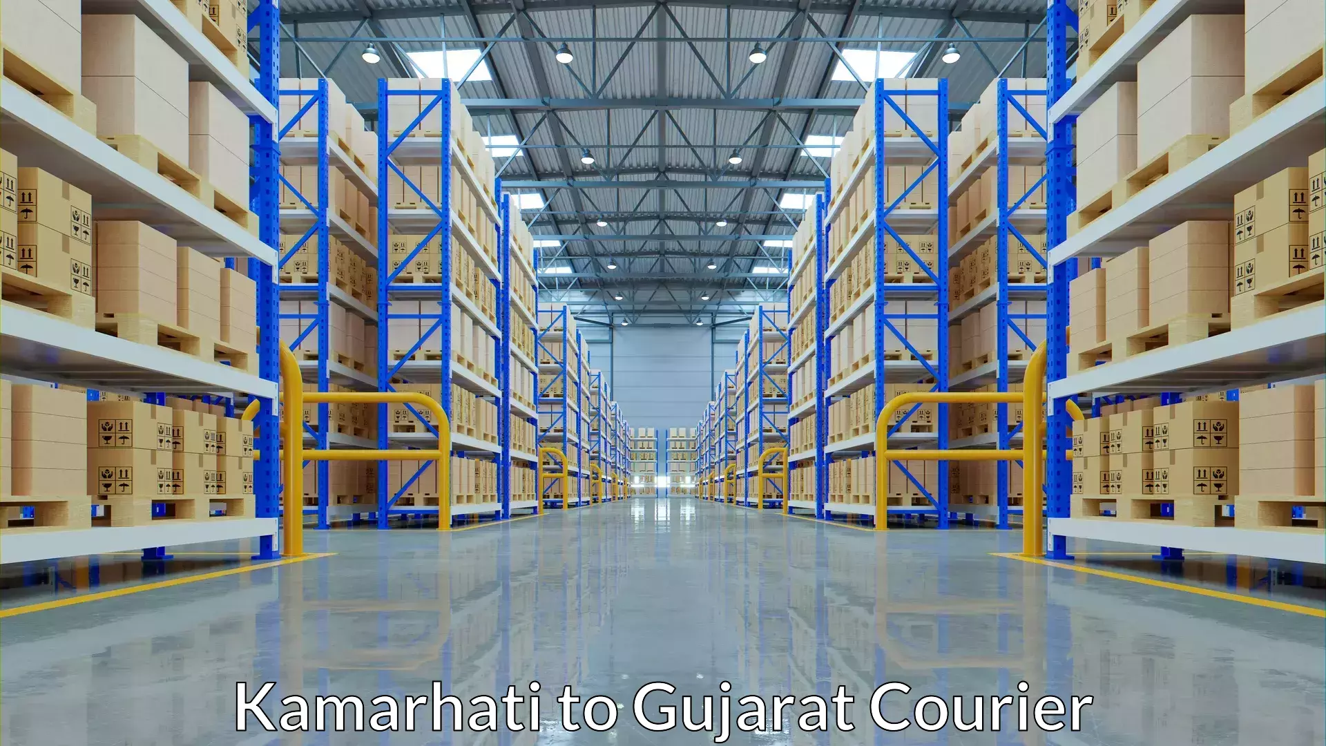 Global logistics network Kamarhati to Nadiad