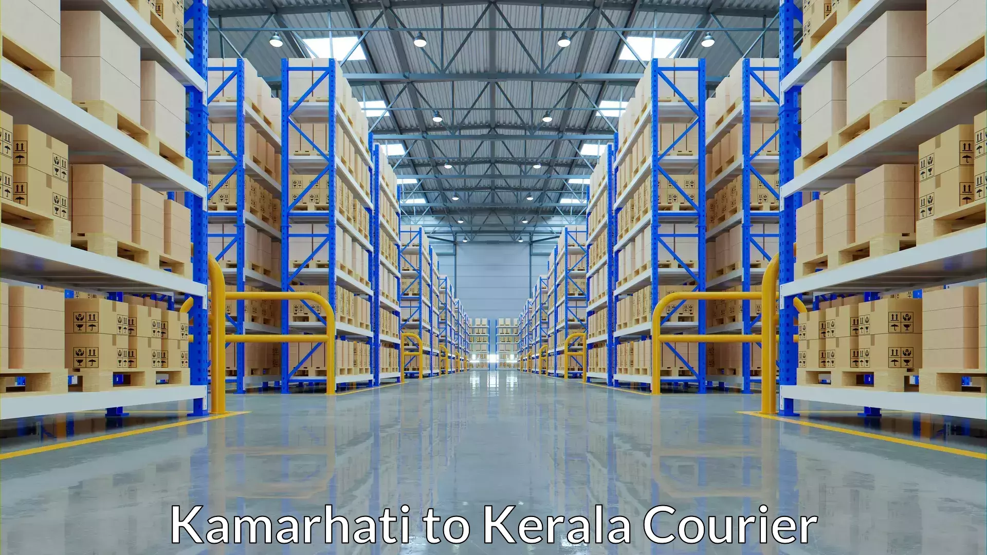 Efficient parcel delivery Kamarhati to Munnar