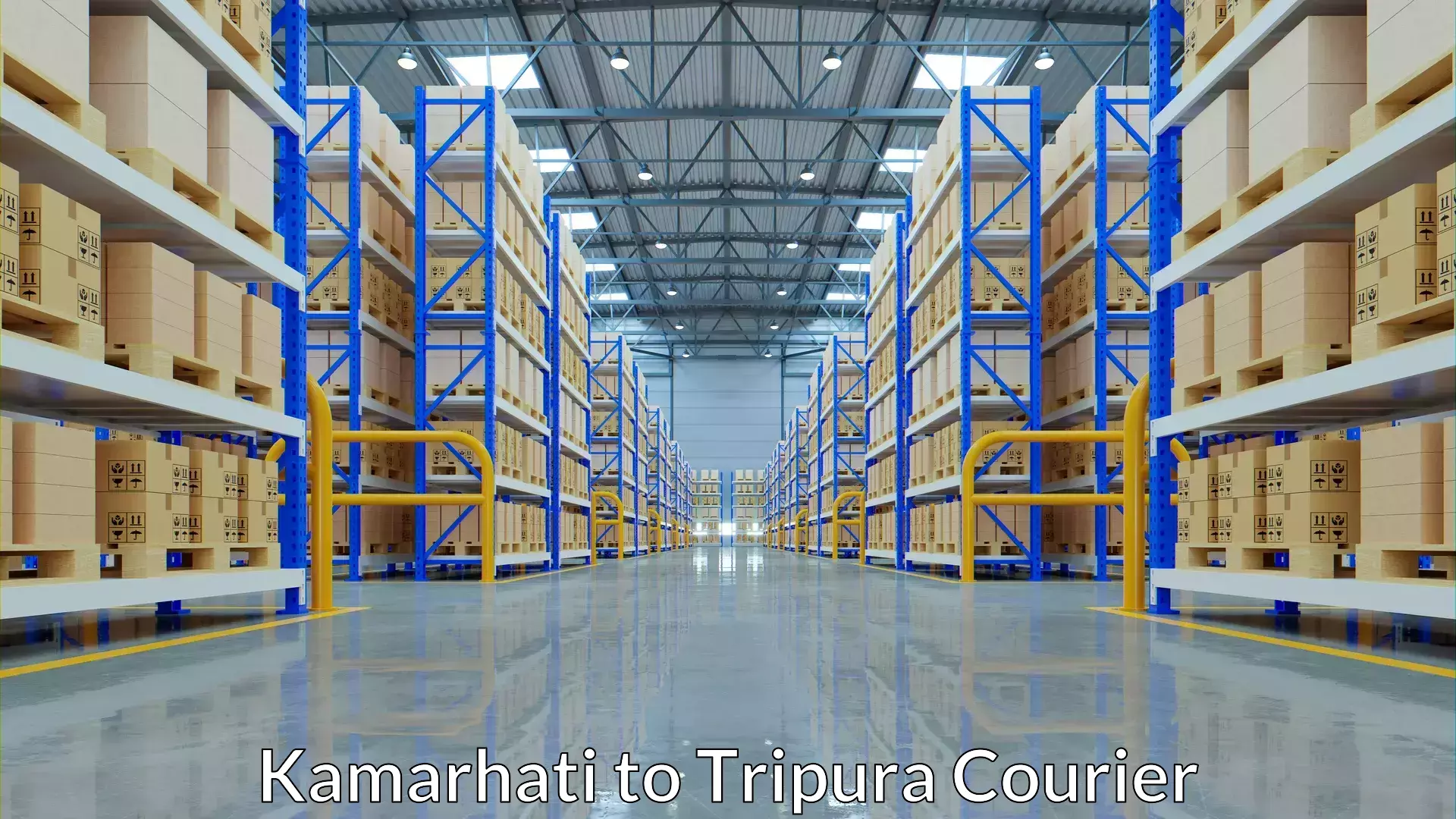 Easy return solutions Kamarhati to Udaipur Tripura