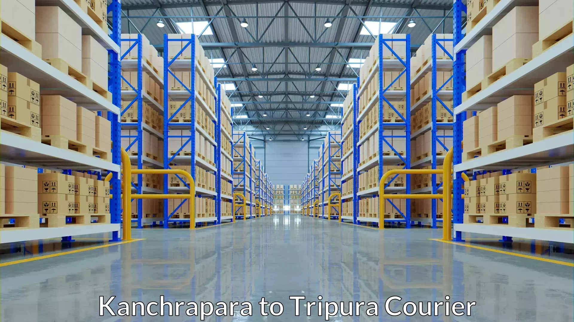 Integrated shipping services Kanchrapara to Udaipur Tripura