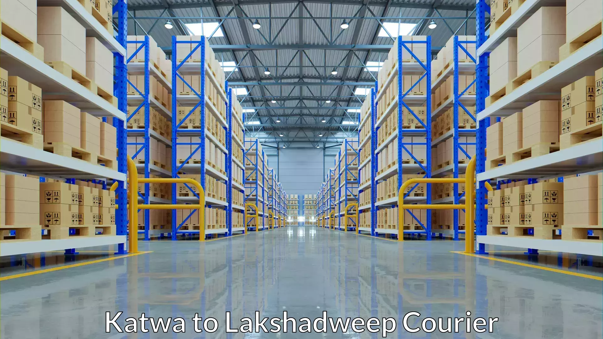 Competitive shipping rates Katwa to Lakshadweep