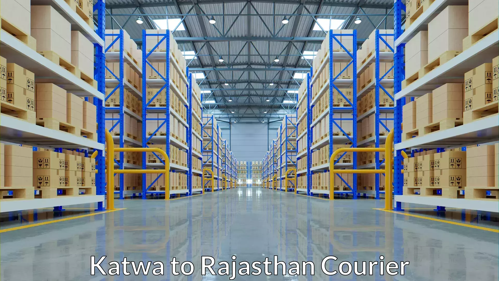 Efficient courier operations Katwa to Weir