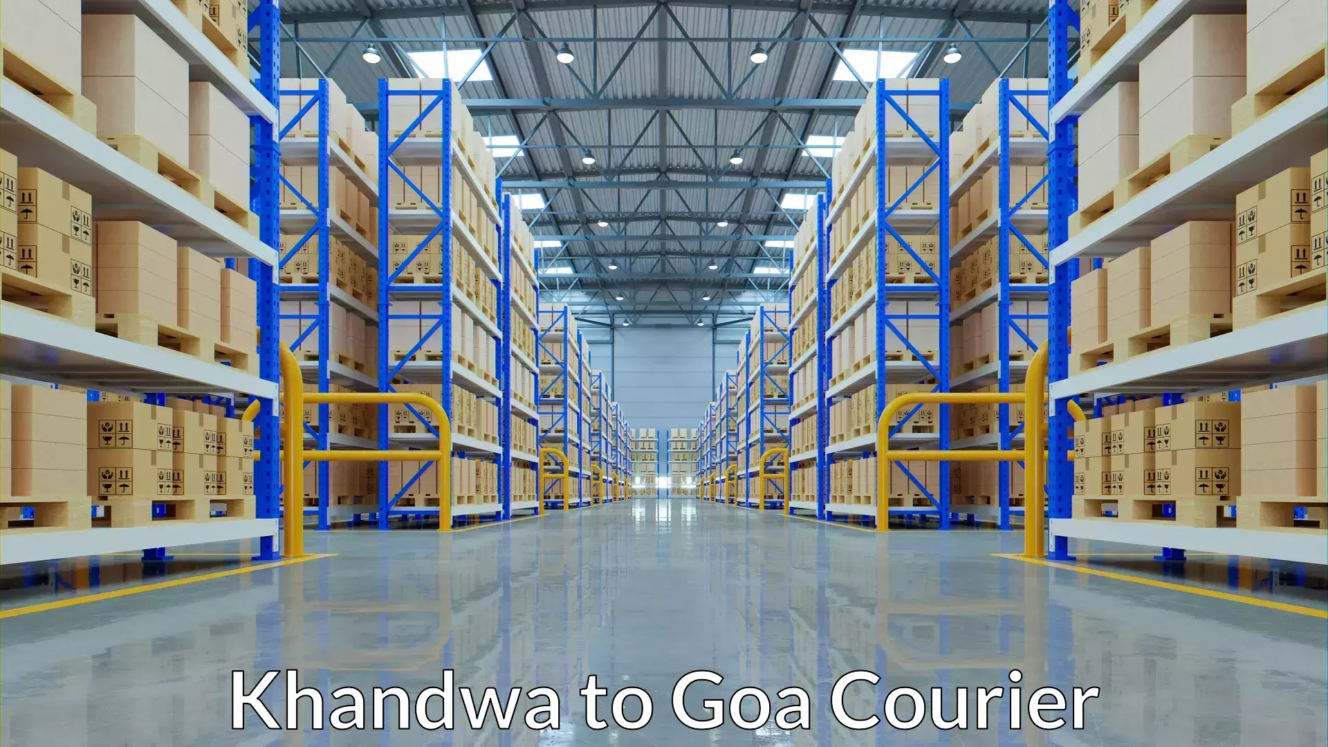 Round-the-clock parcel delivery Khandwa to Goa