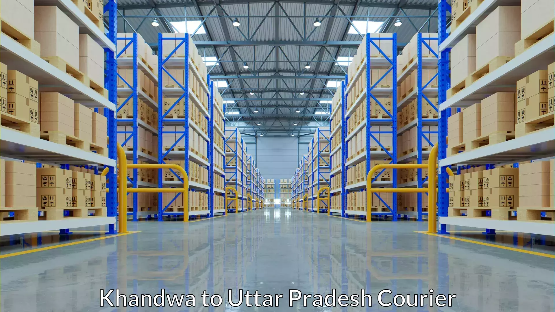 Commercial shipping rates Khandwa to Hathras