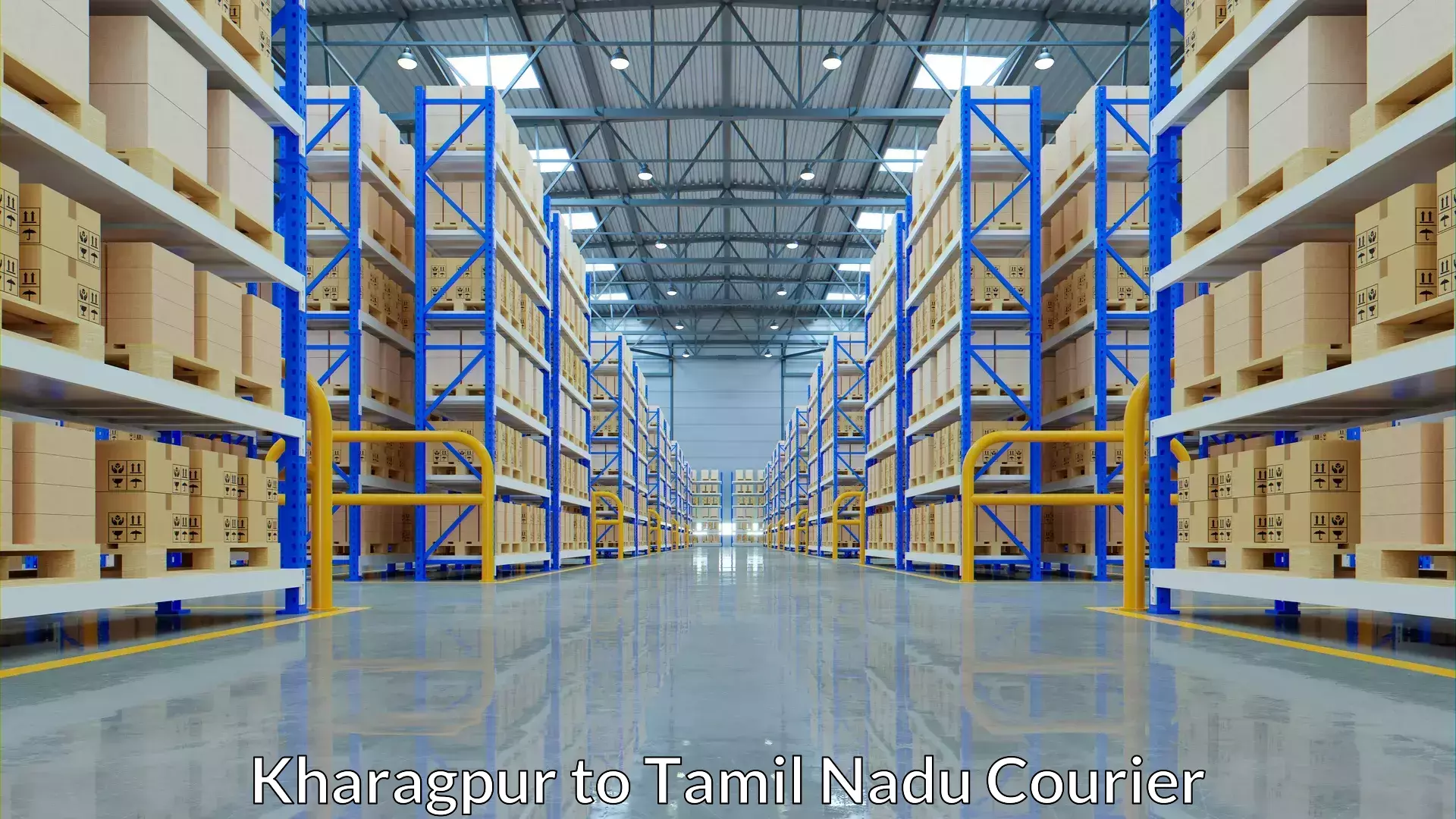 Customizable delivery plans Kharagpur to Tamil Nadu