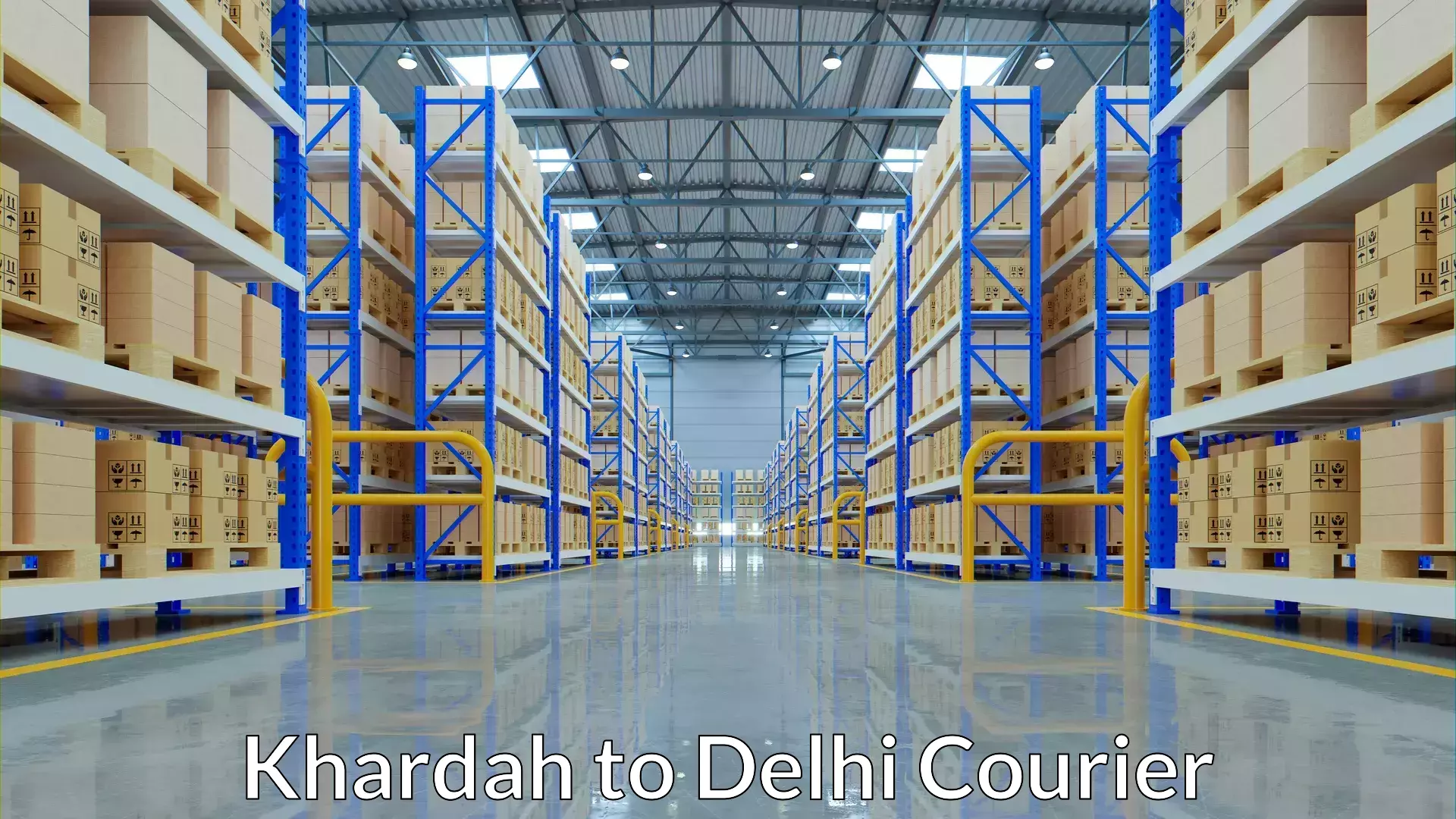 Seamless shipping experience Khardah to Delhi