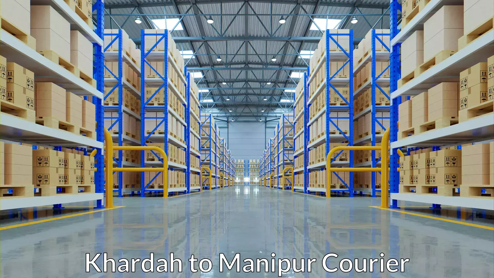 Cost-effective courier options Khardah to Senapati