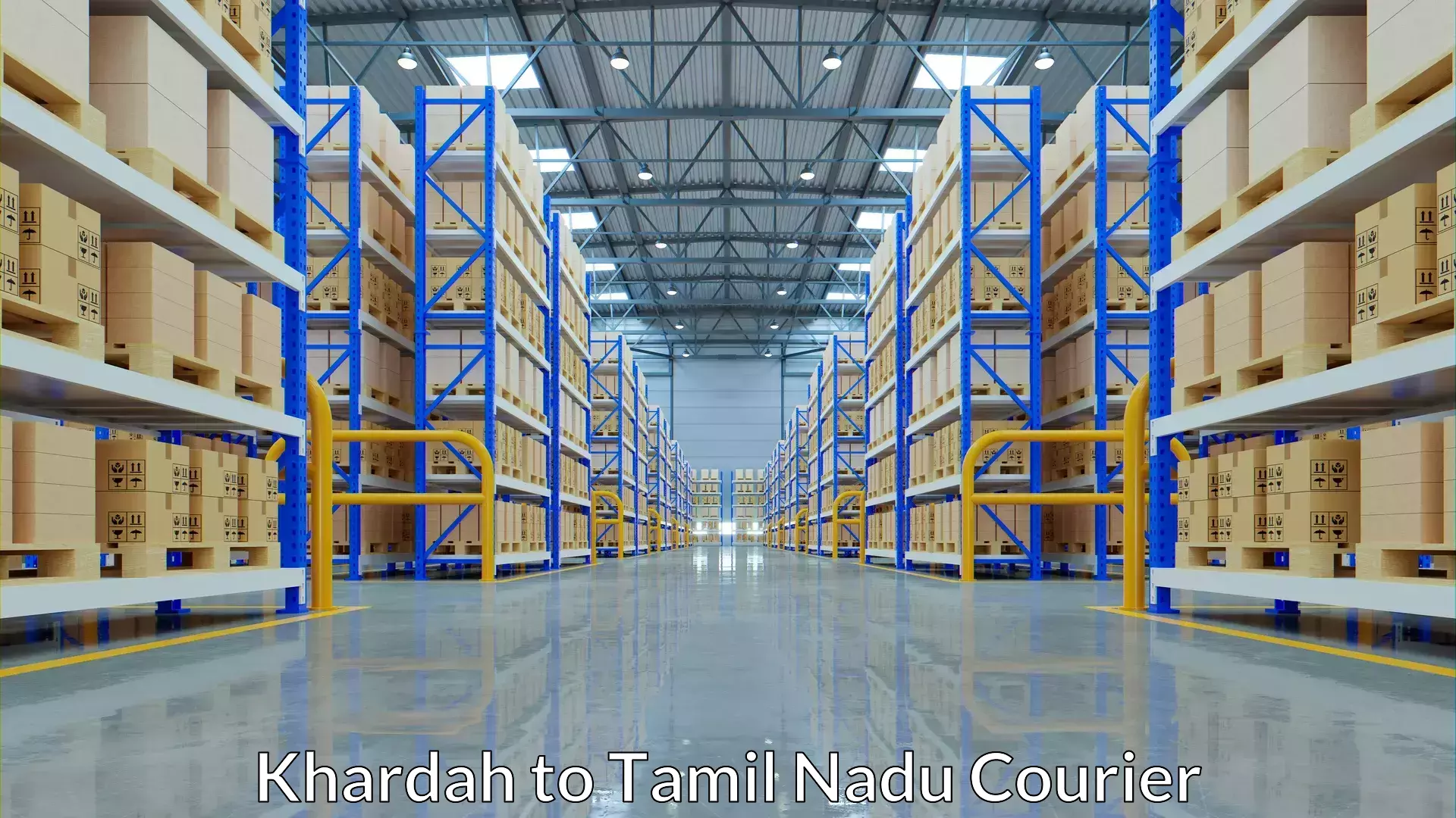 Versatile courier options Khardah to Vellore