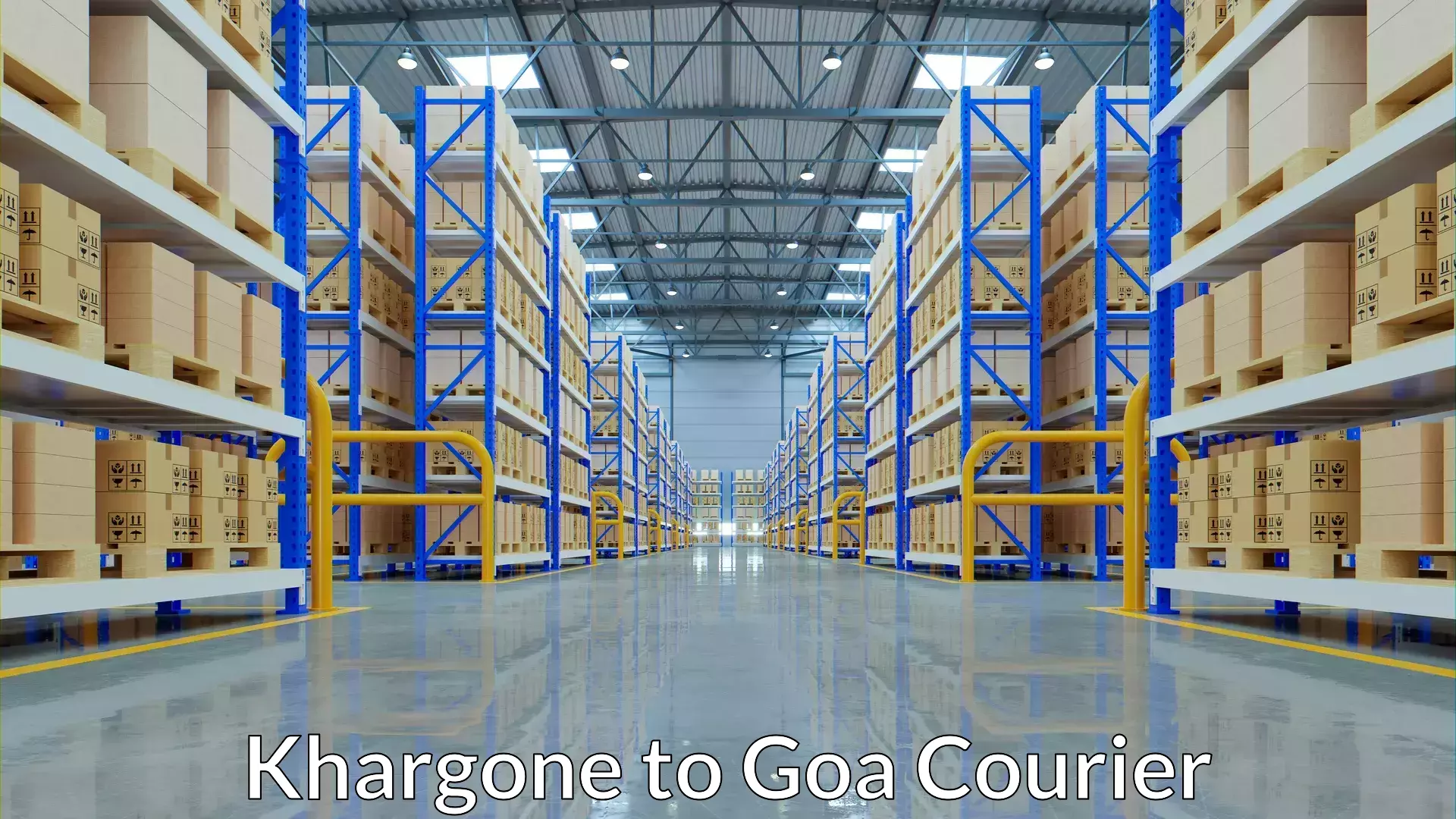 Courier rate comparison Khargone to Mormugao Port