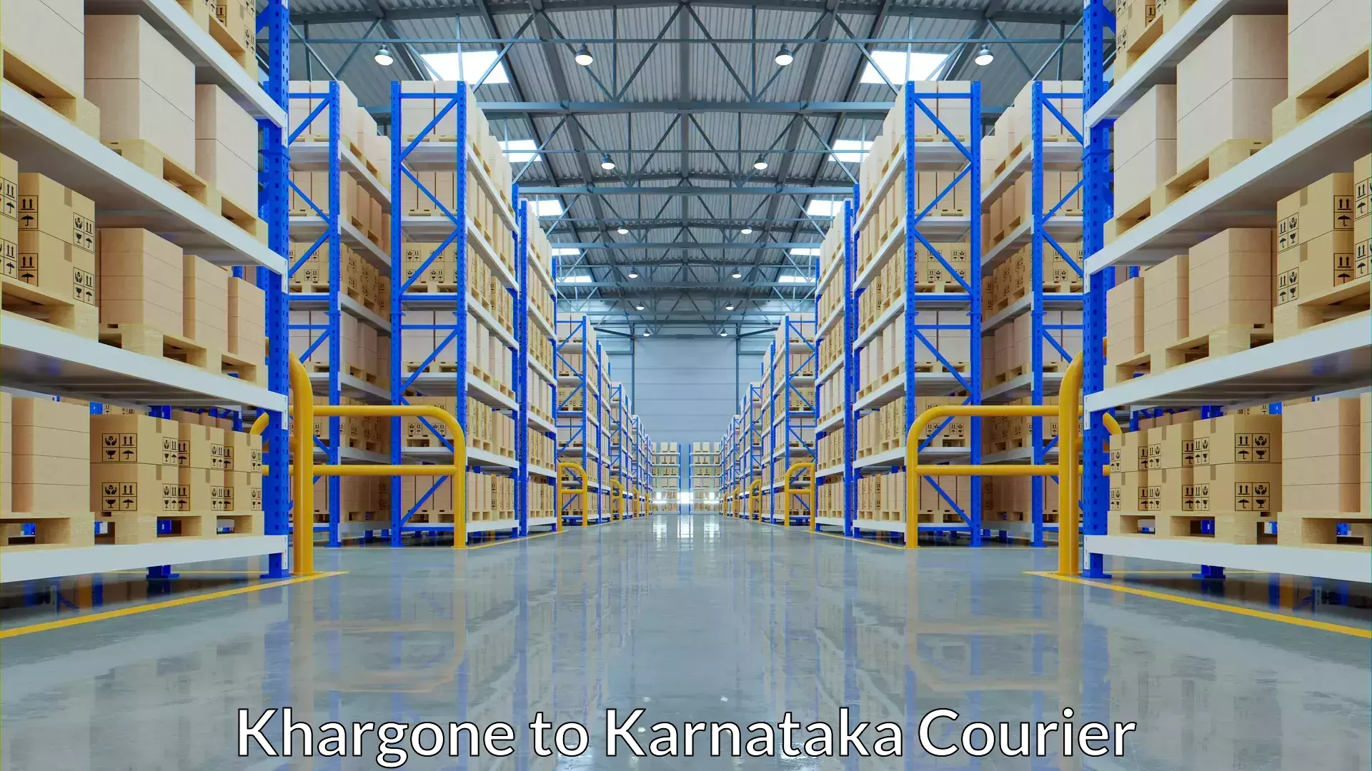 Custom courier solutions Khargone to Nelamangala