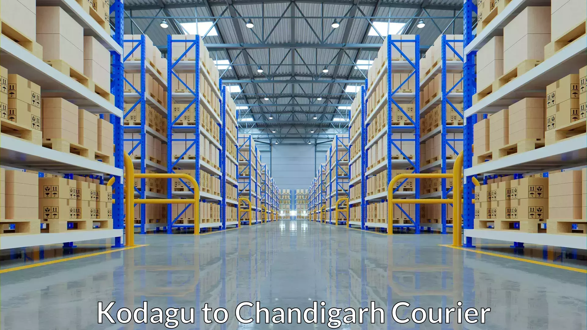 Optimized courier strategies Kodagu to Chandigarh