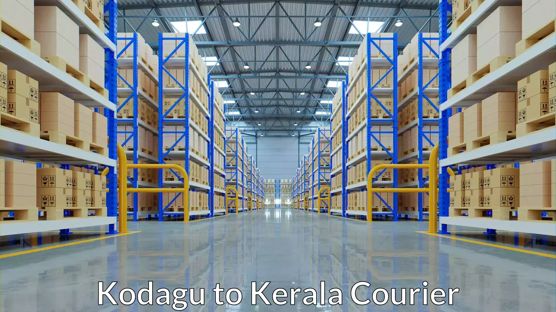 Commercial shipping rates Kodagu to Shoranur