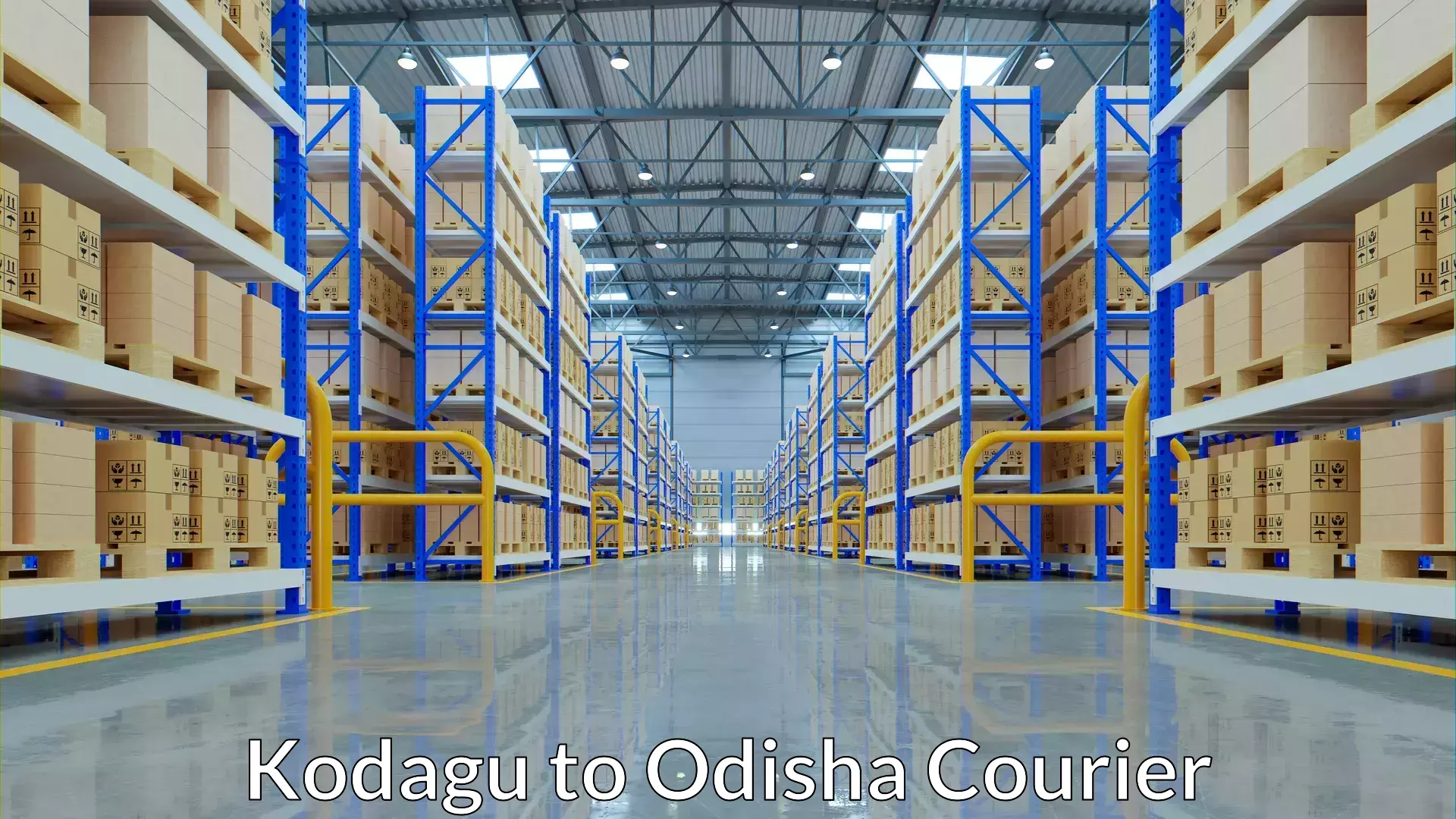 Digital courier platforms Kodagu to Jharsuguda