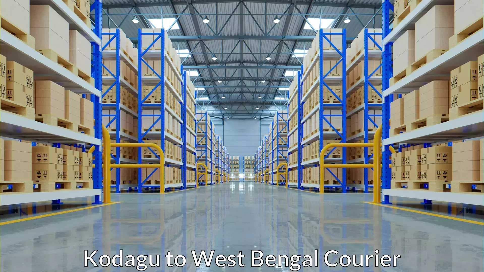 Fast parcel dispatch Kodagu to Nabadwip