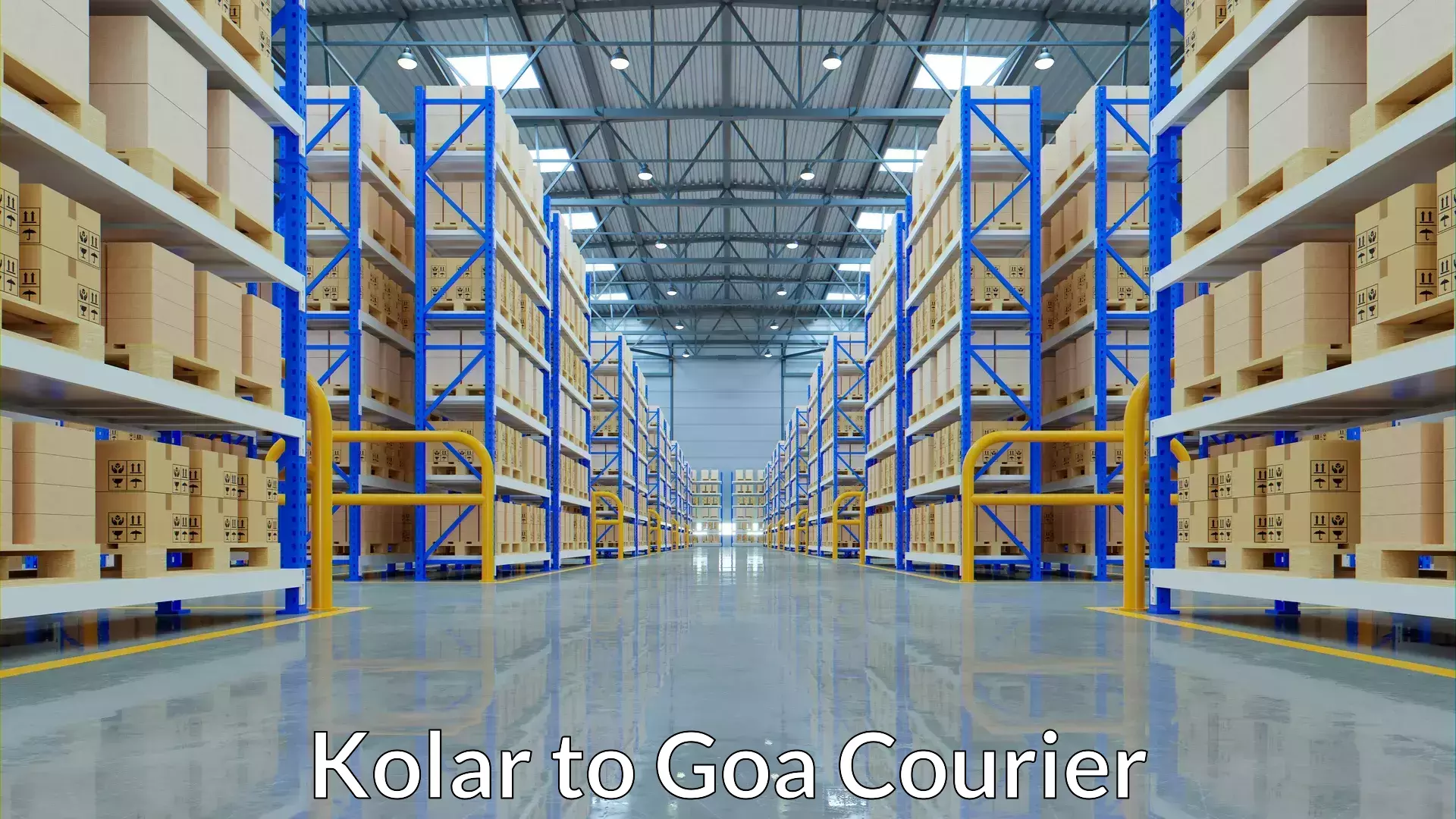 Premium courier solutions in Kolar to Mormugao Port