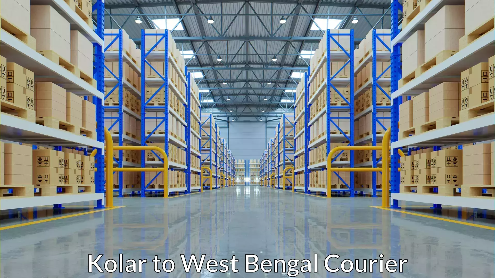 Global delivery options Kolar to Paschim Medinipur