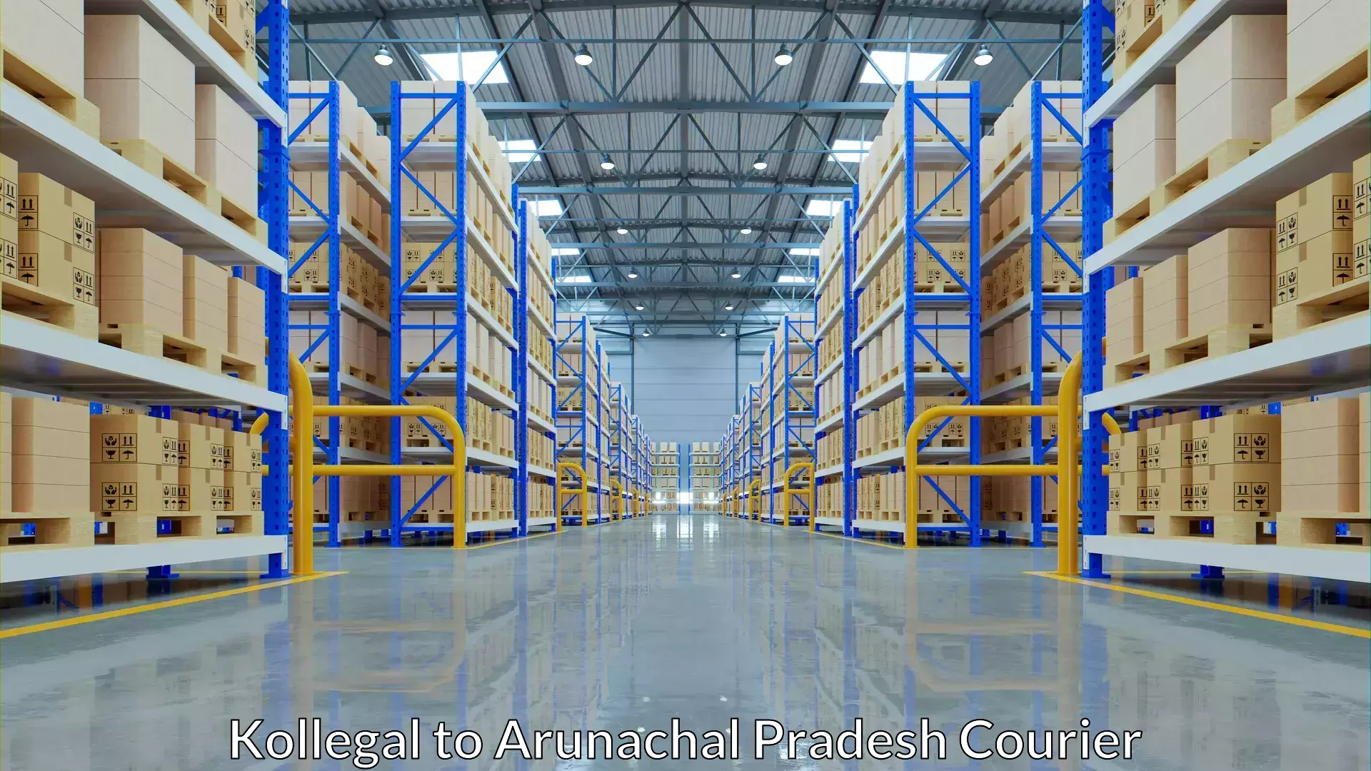 Automated shipping processes in Kollegal to Arunachal Pradesh