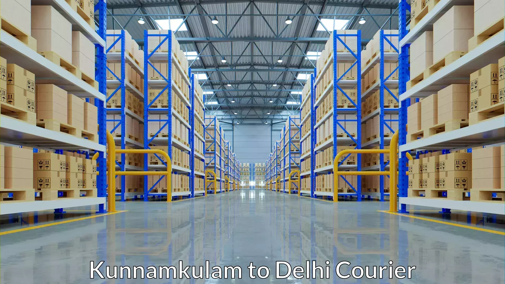 Customized shipping options in Kunnamkulam to Jamia Millia Islamia New Delhi