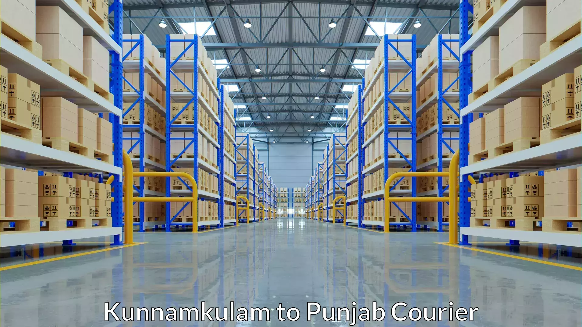 Custom courier packaging Kunnamkulam to Nakodar