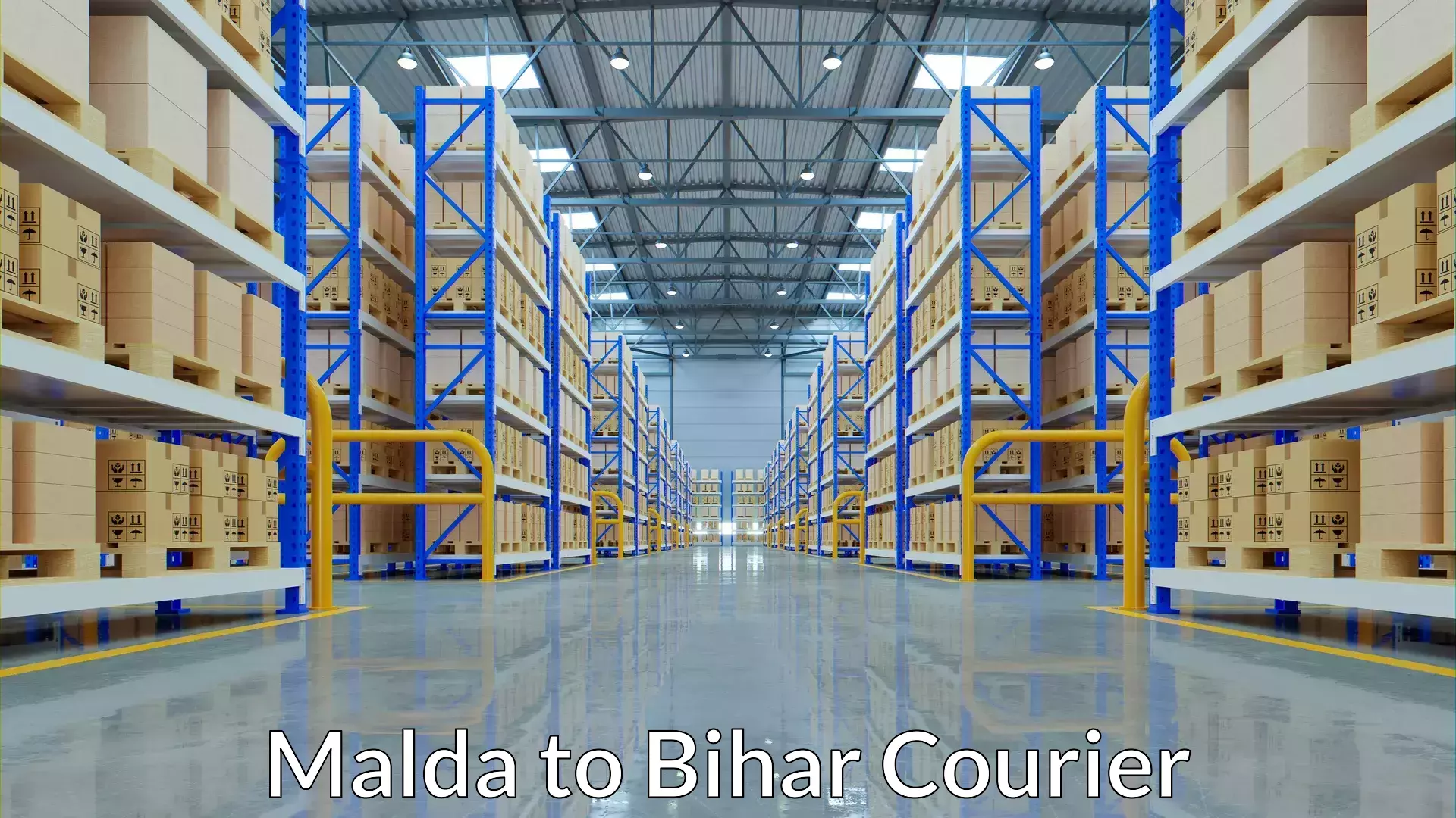 Optimized courier strategies in Malda to Kishanganj