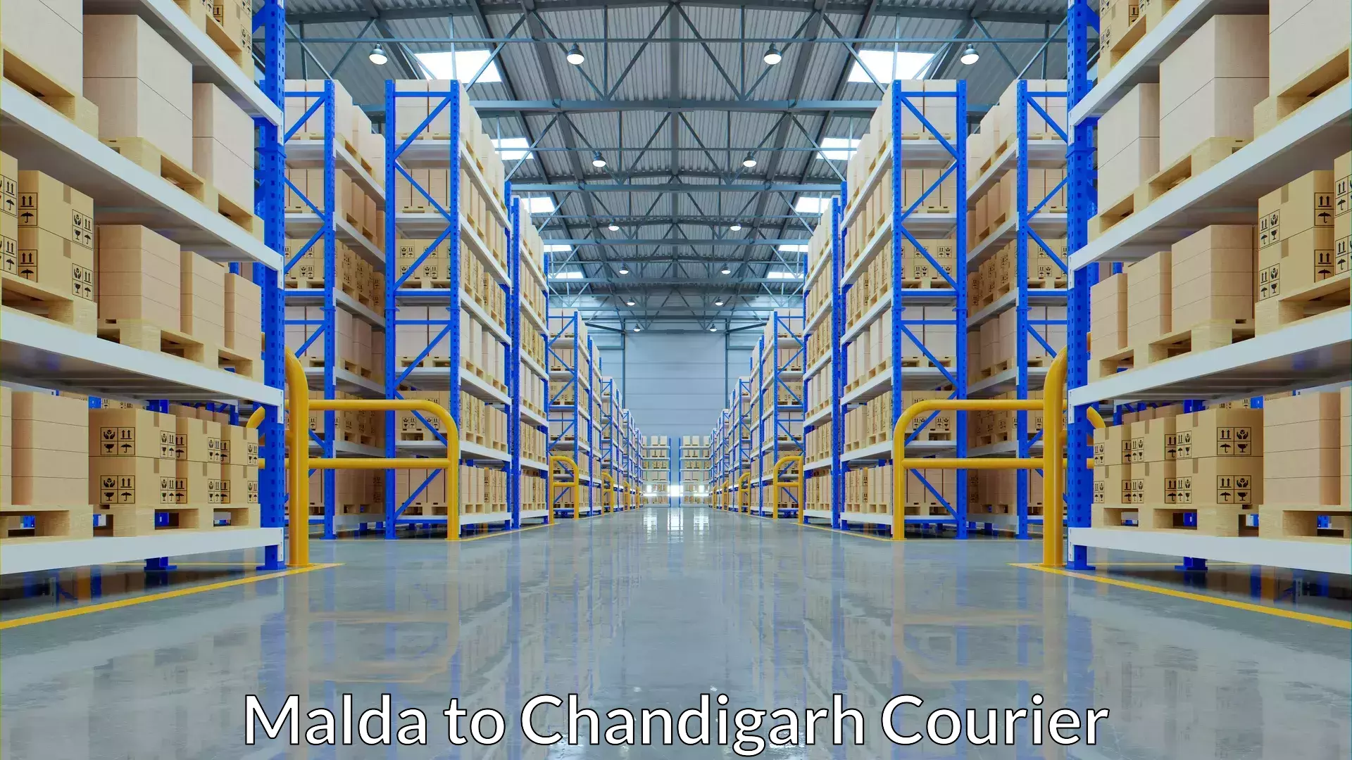 Reliable parcel services Malda to Chandigarh