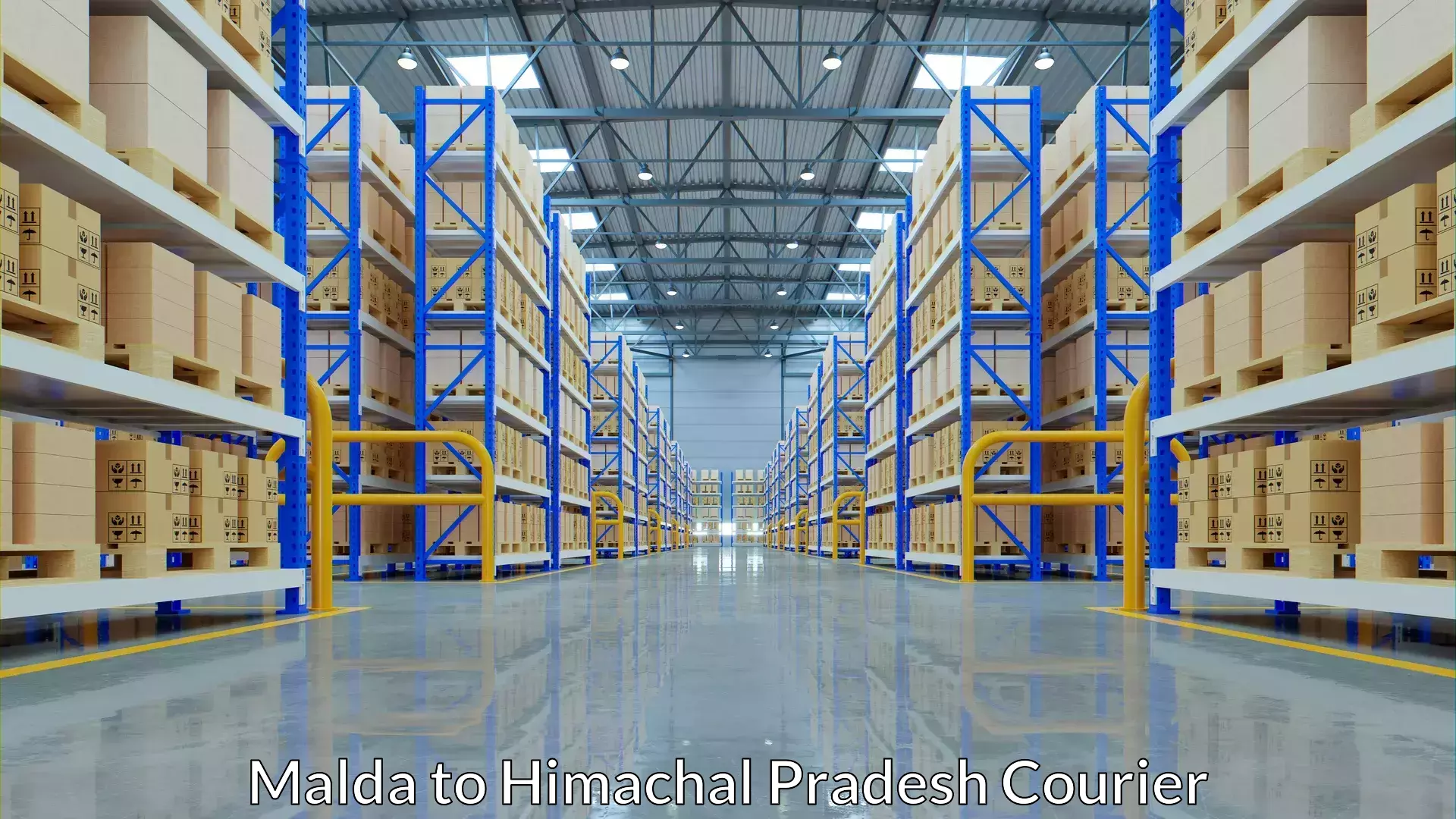 Efficient logistics management Malda to Reckong Peo