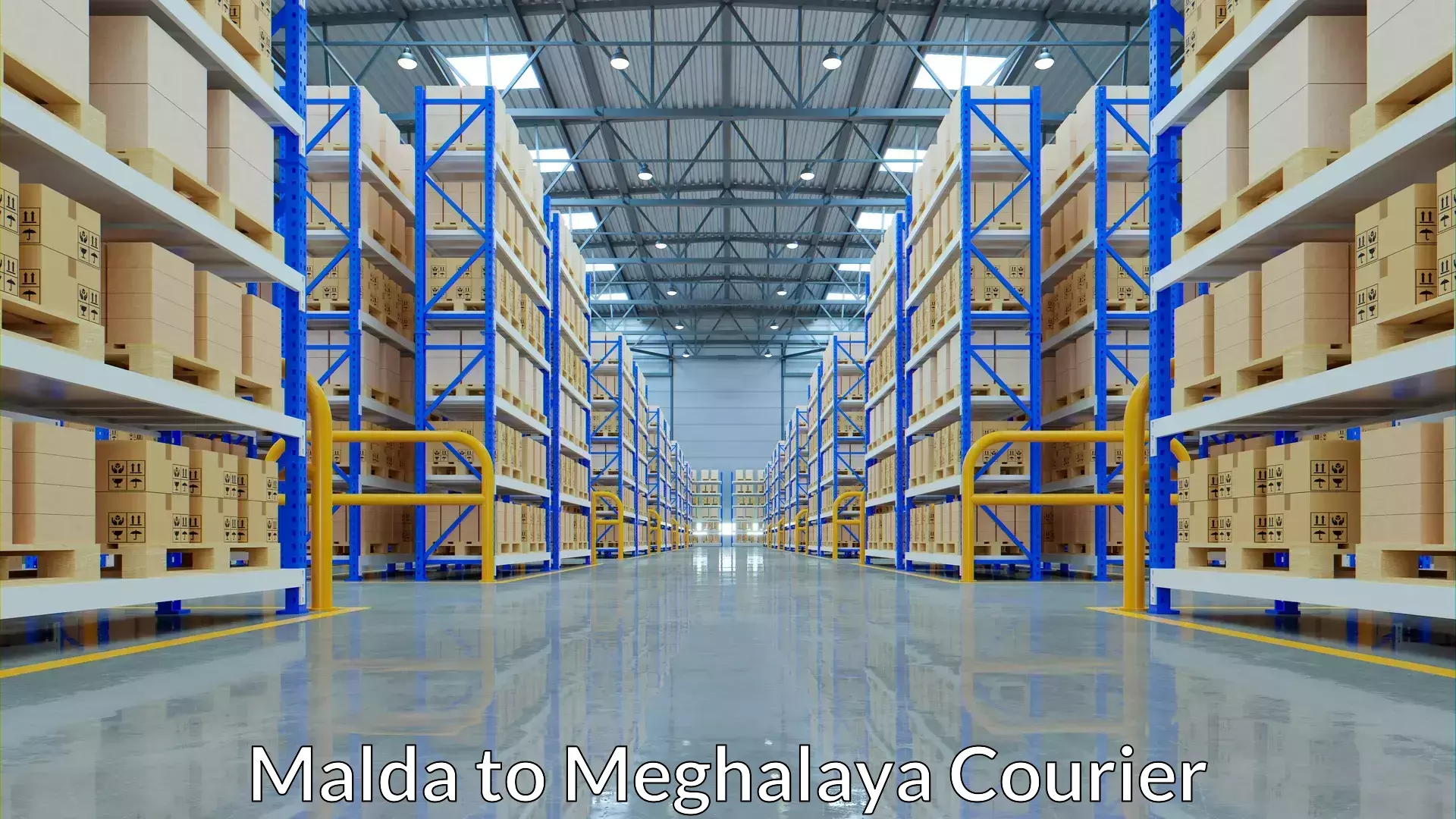 Flexible shipping options in Malda to Rongjeng