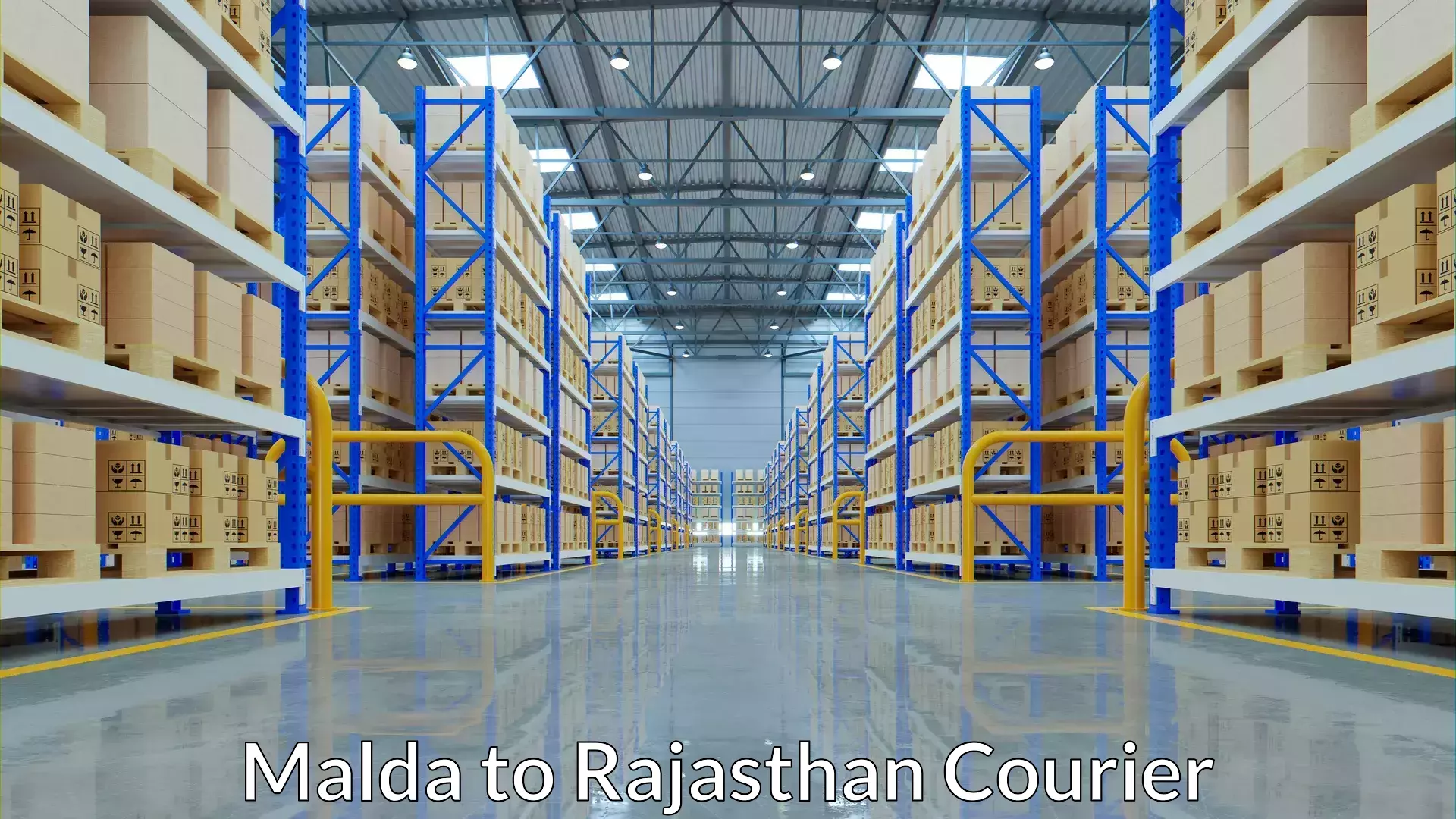 Comprehensive parcel tracking Malda to Mandalgarh