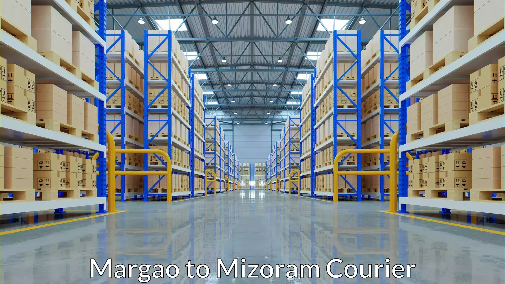 Comprehensive shipping services Margao to Mizoram University Aizawl