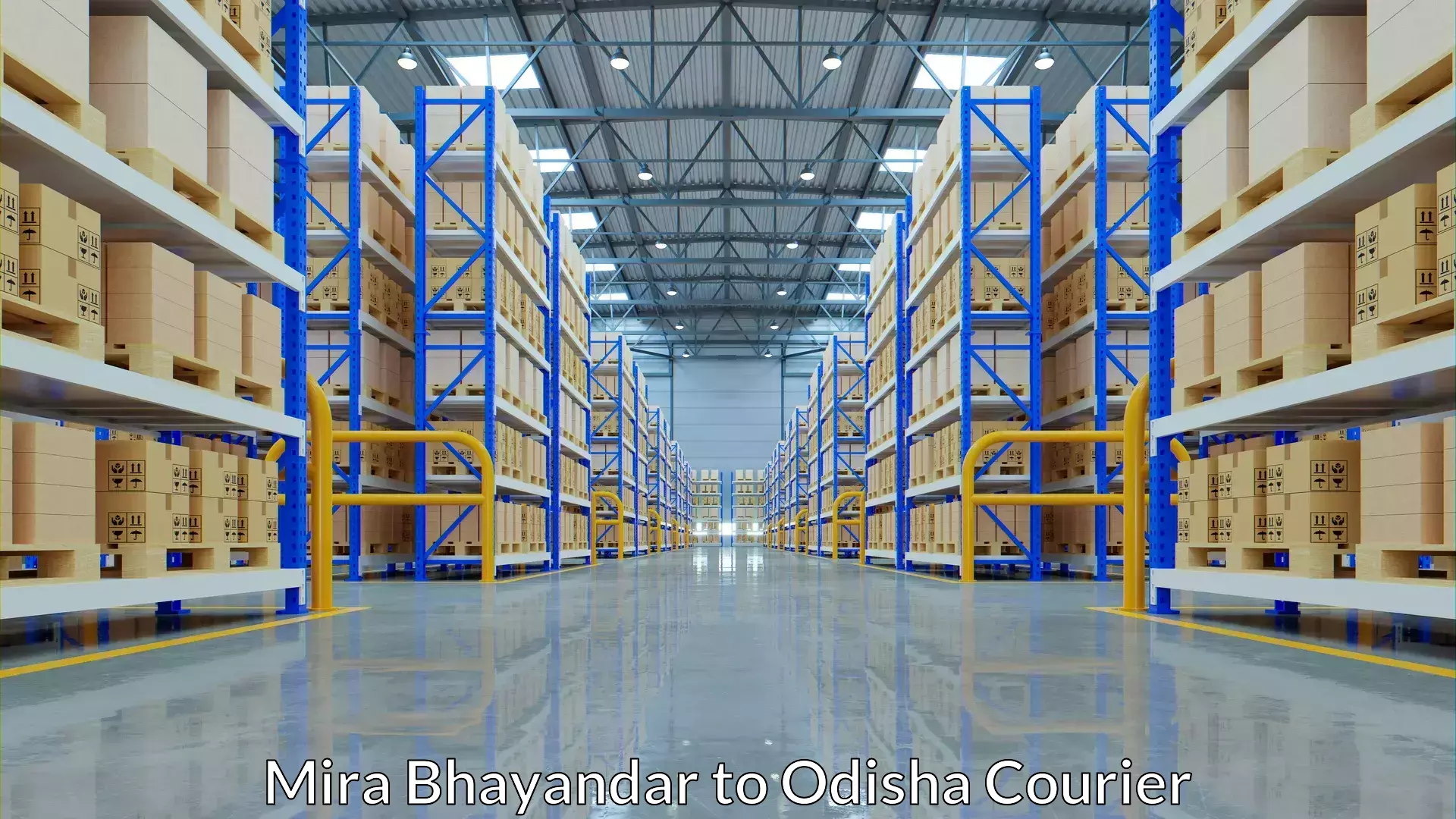 Efficient order fulfillment Mira Bhayandar to Odisha