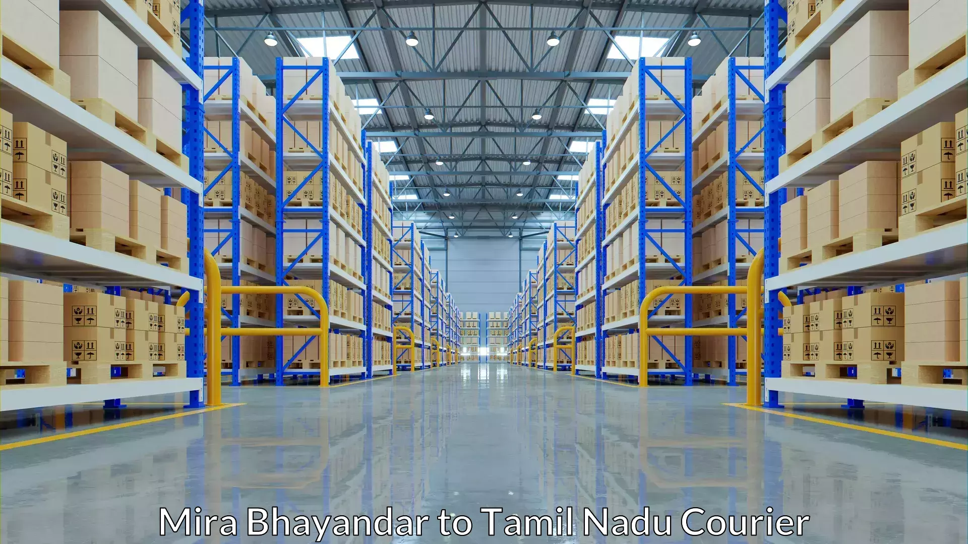 Versatile courier options Mira Bhayandar to Ranipet