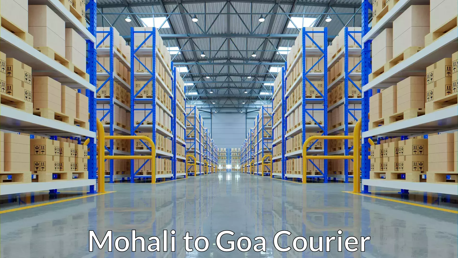 Premium courier solutions Mohali to Vasco da Gama