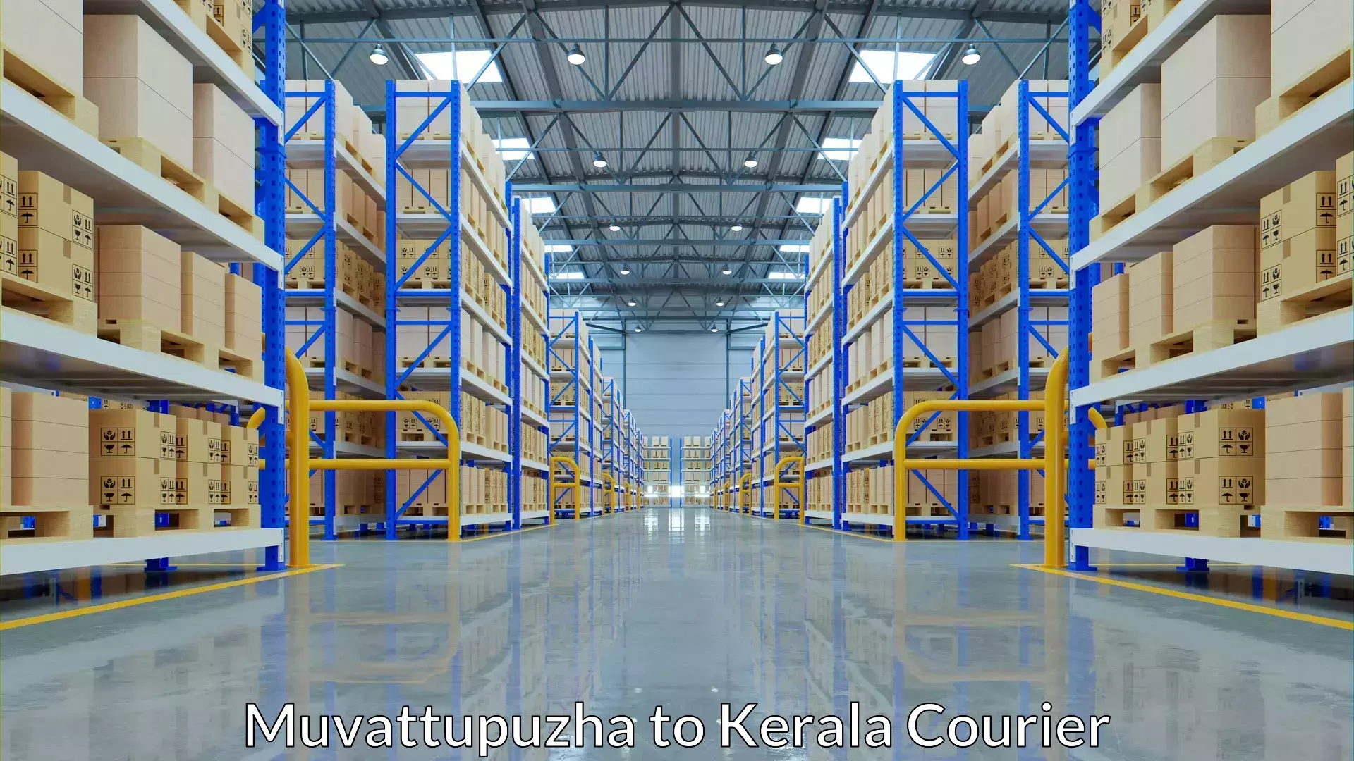 Long distance courier Muvattupuzha to Karunagappally