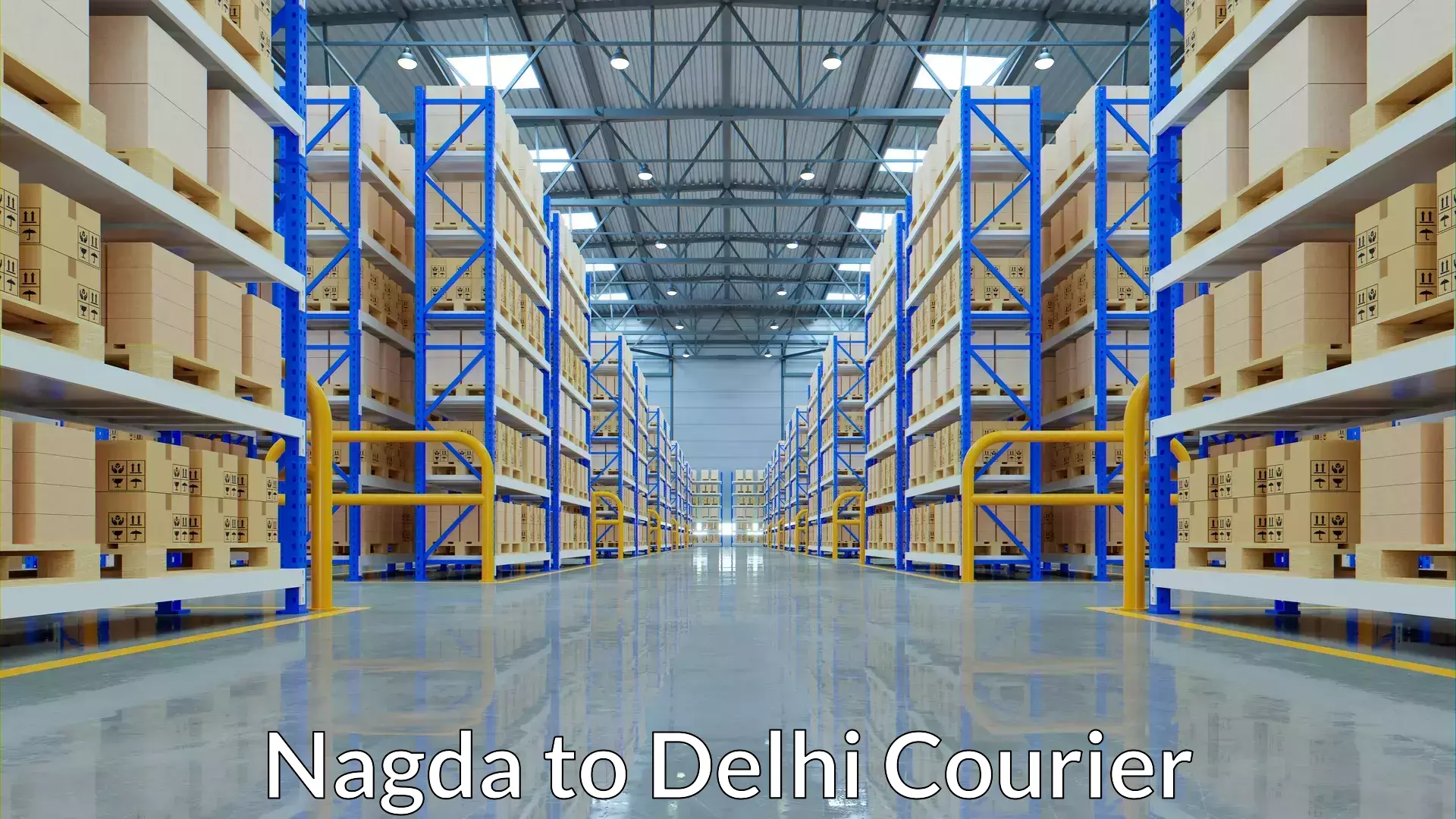 Premium courier services Nagda to Delhi