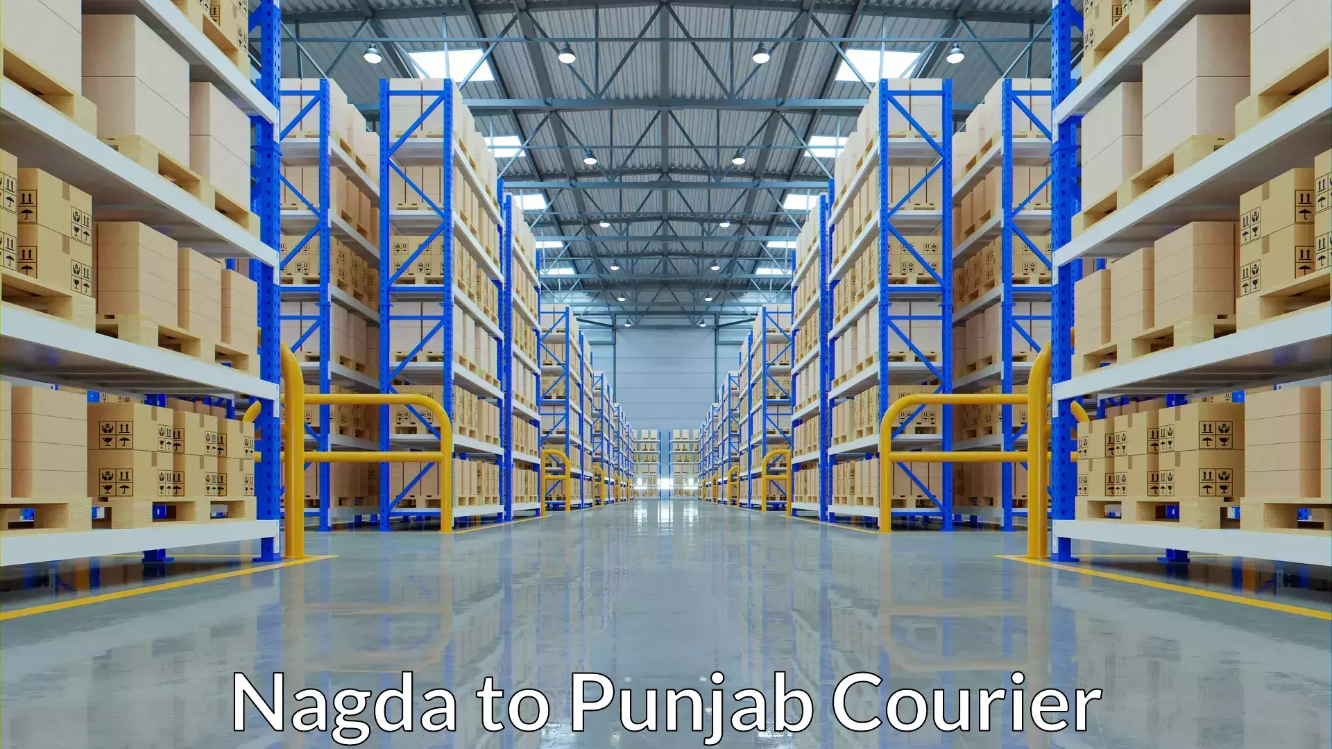 Premium courier services in Nagda to Hoshiarpur