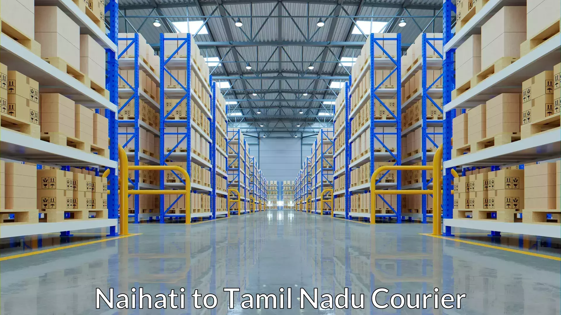 High-priority parcel service Naihati to Tamil Nadu